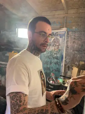 Click Here To Enlarge This Photo Of Joseph Gilgun Solo Exhibition