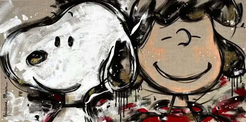 Click Here To Enlarge This Photo Of New artwork by French pop artist Geraldine Morin