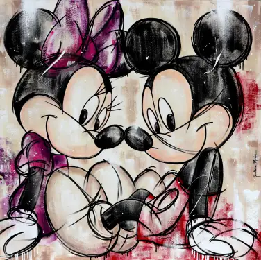 Click Here To Enlarge This Photo Of New artwork by French pop artist Geraldine Morin