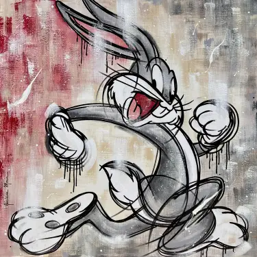 Click Here To Enlarge This Photo Of New artwork by French pop artist Geraldine Morin