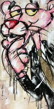 Click Here To Enlarge This Photo Of New artwork by French pop artist Geraldine Morin