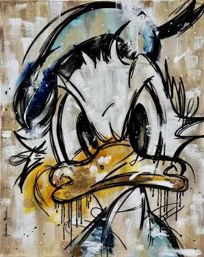 Click Here To Enlarge This Photo Of New artwork by French pop artist Geraldine Morin