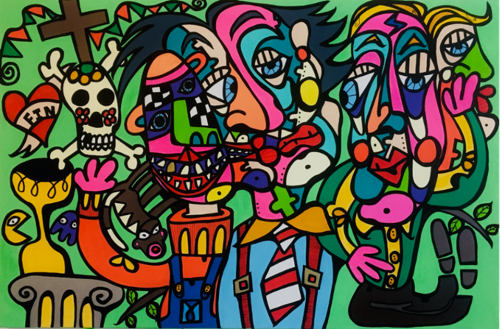 Click Here To Enlarge This Photo Of Street Style, A Collection of Graffiti inspired Art
