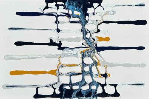 Click Here To Enlarge This Photo Of New Abstract Art by Kirsty Mackay