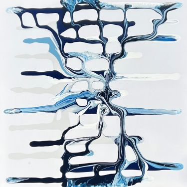 Click Here To Enlarge This Photo Of New Abstract Art by Kirsty Mackay