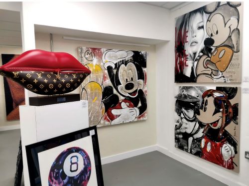 Click Here To Enlarge This Photo Of George Thornton Art Manchester one Year Anniversary