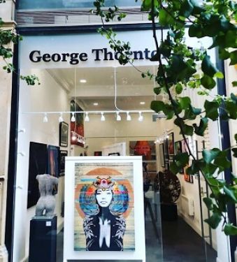 Click Here To Enlarge This Photo Of George Thornton Art Manchester one Year Anniversary