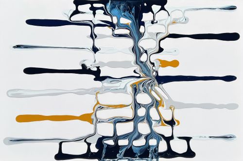 Click Here To Enlarge This Photo Of An Exhibition of Abstract Art by Kirsty Mackay