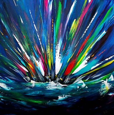 Click Here To Enlarge This Photo Of New Contemporary Artwork by the Incredible Jan Nelson