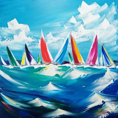 Click Here To Enlarge This Photo Of New Contemporary Artwork by the Incredible Jan Nelson