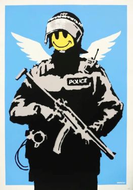 Click Here To Enlarge This Photo Of The Art of Banksy