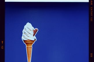 Richard HeepsICES (Blue), Bexhill-on-Sea, 2020 - LargeSigned Limited Edition photograph 