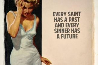 The Connor BrothersEvery Saint has a Past and Every Sinner has a FutureOriginal ~ Mixed Media on Paper