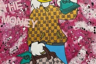 Show Me The MoneyOriginal ~ Mixed Media on Canvas