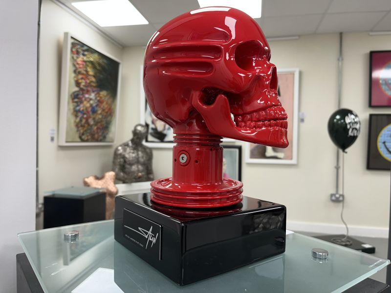Click Here To Enlarge This Photo Of Ferrari Testarossa Skull