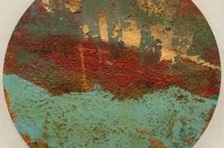 Sam PeacockBayacombe steinOriginal ~ Mixed Media on Steel