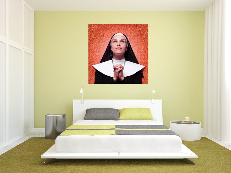 Click Here To Enlarge This Photo Of Veneration Illuminee Orange Superposee
