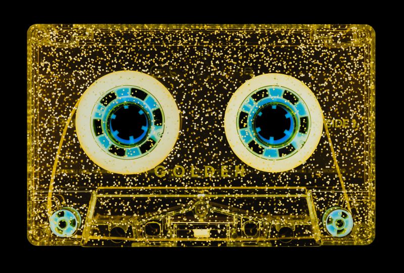 Click Here To Enlarge This Photo Of Tape Collection All That Glitters is Golden