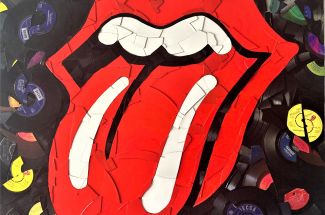 Ed ChapmanIt's A Gas, Gas, GasOriginal Artwork ~ Shattered Vinyl Mosaic
