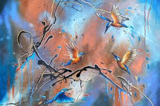 ArchiveMoonlit Dance - Sienna FrostOriginal ~ Oil on Canvas