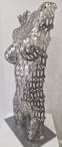 Click Here To Enlarge This Photo Of Female Key Torso on Base
