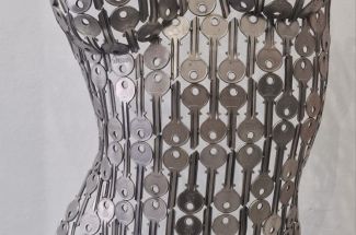Shaun GaggFemale Key Torso on BaseOriginal ~ Sculpture
