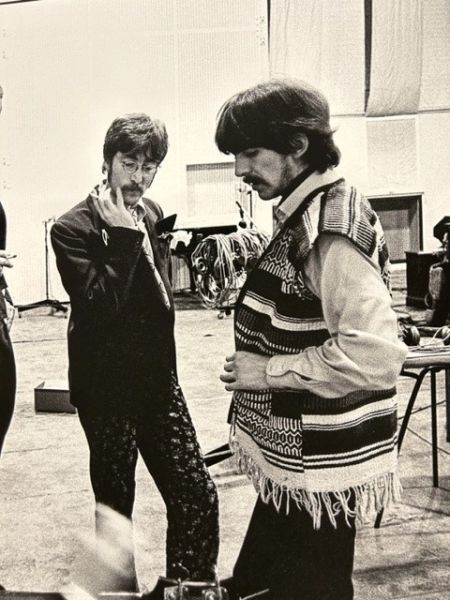 Click Here To Enlarge This Photo Of The Beatles - Smoke