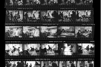 Frank HerrmannThe Beatles at Abbey Road - Contact sheet - LostSigned Limited Edition