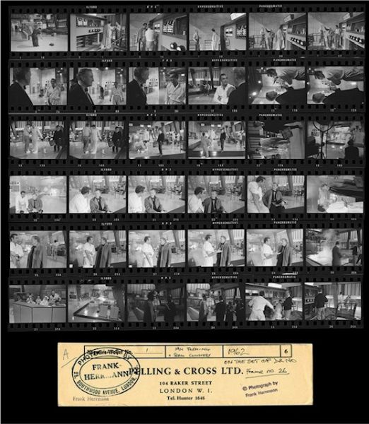 Click Here To Enlarge This Photo Of DR.NO - Contact Sheet