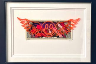 TBOYWinged Pop Deep Edition OrangeOriginal ~ Mixed Media