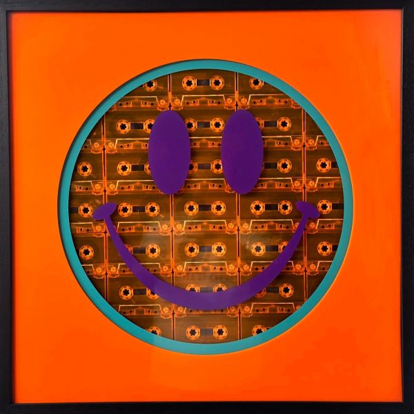 Click Here To Enlarge This Photo Of Cassette Face - Orange