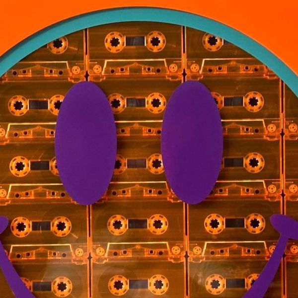 Click Here To Enlarge This Photo Of Cassette Face - Orange