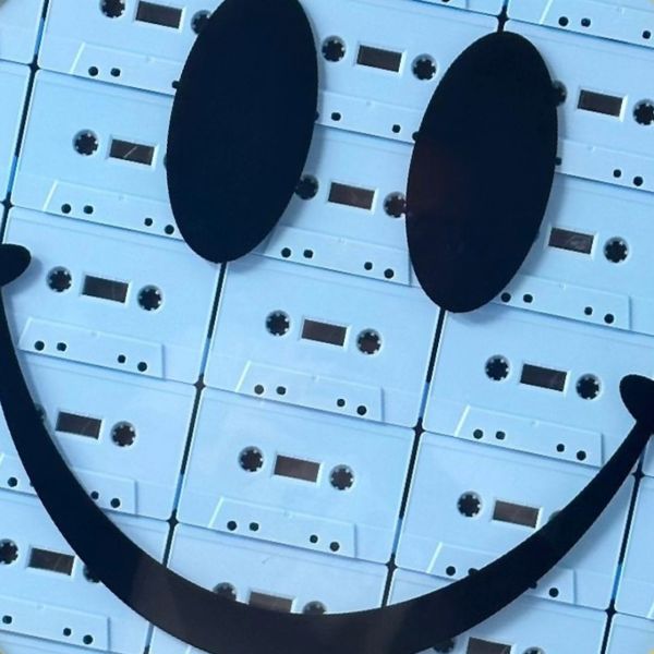 Click Here To Enlarge This Photo Of Cassette Face - Baby Blue