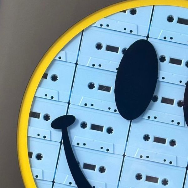 Click Here To Enlarge This Photo Of Cassette Face - Baby Blue