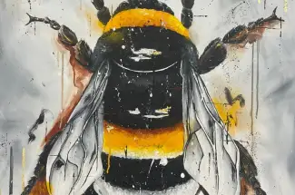 Kate RoseGolden BeeOriginal ~ Oil on Canvas