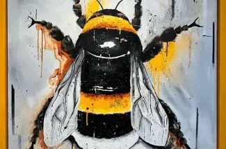 Kate RoseGolden BeeOriginal ~ Oil on Canvas