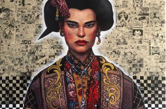 Puritat DeangharmGood FaithOriginal - Oil and Collage on Canvas