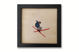 Hayden HathawayCalebOriginal ~ Mixed Media and Wood Veneer