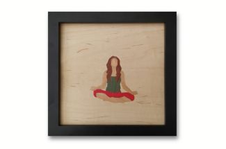 Hayden HathawayWillowOriginal ~ Mixed Media and Wood Veneer