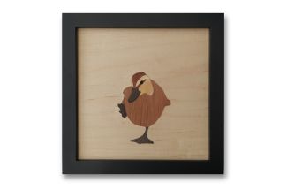 Hayden HathawayRebeccaOriginal ~ Mixed Media and Wood Veneer