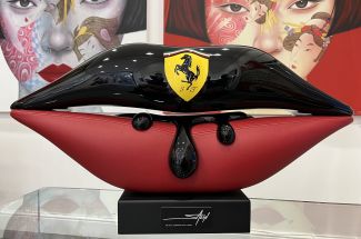 Erik SalinFerrari Melting LipsOriginal Sculpture