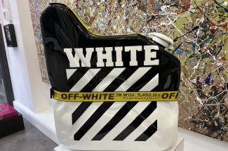 Erik SalinOff White - JerrycanMixed Media Scultpure