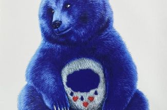 Louise McNaughtGrumpy BearSigned Limited Edition