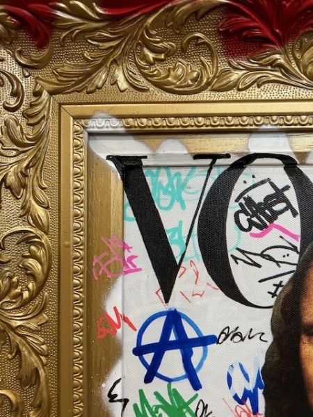 Click Here To Enlarge This Photo Of Vandalised Mini Edition
