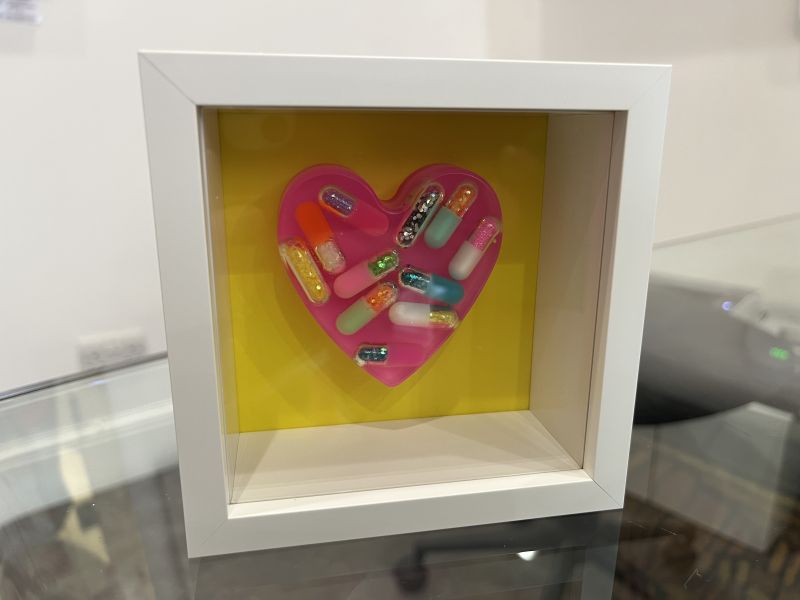 Click Here To Enlarge This Photo Of I Carry Your Heart (Yellow)