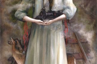 Nom Kinnear KingThe Railway GirlOriginal ~ Oil on Board