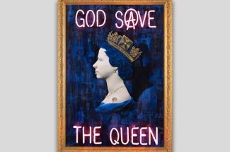 God Save The QueenOriginal ~ Mixed Media