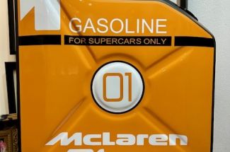 Erik SalinMcLaren JerrycanOriginal ~ Mixed Media Sculpture