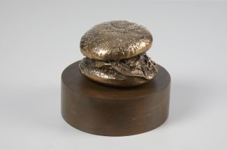 Bobby TongeBronze BurgerOriginal Bronze Sculpture