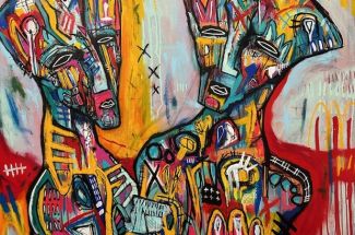 Ian JonesThe GiftOriginal ~ Mixed Media on Canvas